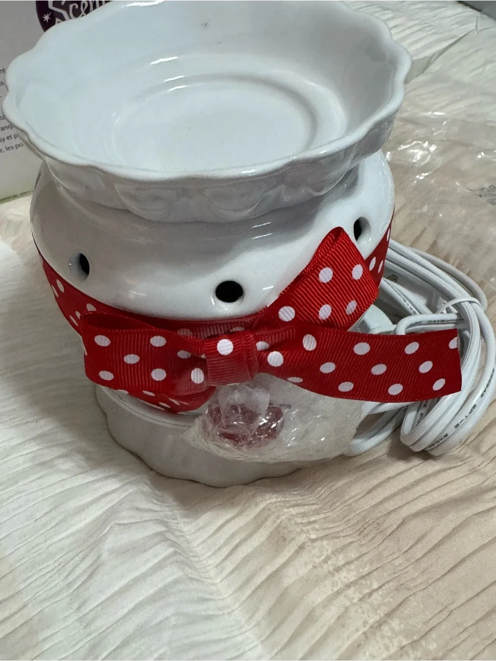 Scentsy compact ceramic